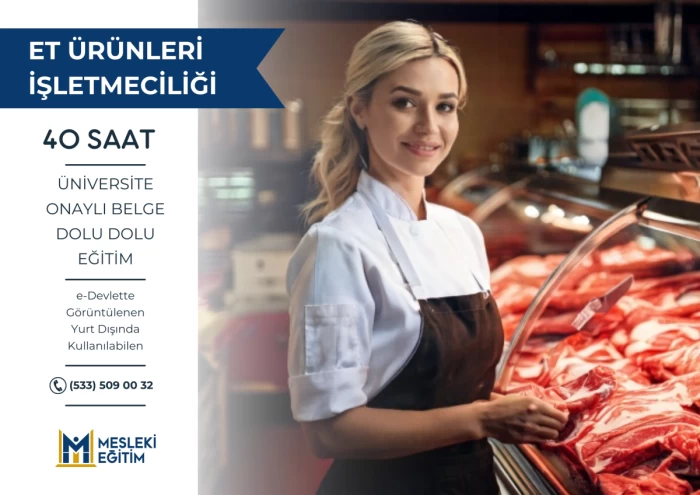 Et ve Et Ürünleri İşlemeciliği